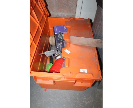 Box of air tools