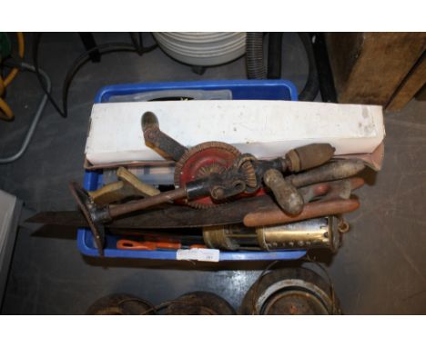 Various wood working tools