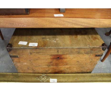 Small wooden trunk