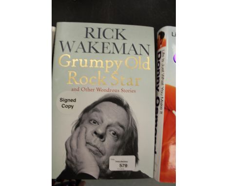 Wakeman [Rick] - Grumpy Old Rock Star, signed first edition 2008, hardback with dustwrapper