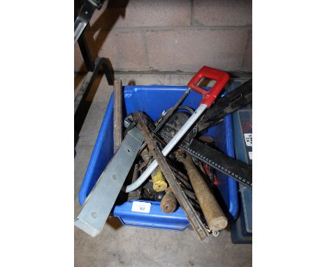 Box of various tools