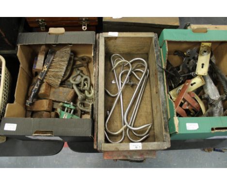 3 Boxes of Miscellaneous Tools