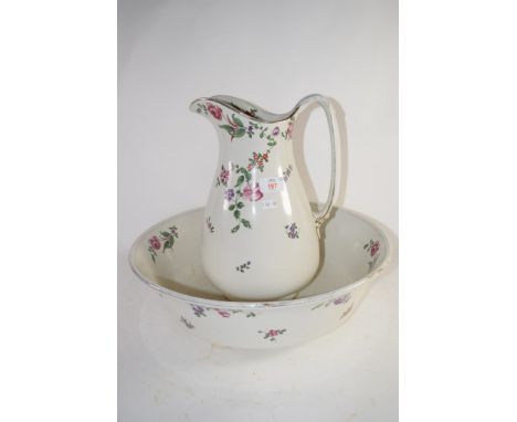 LARGE JUG AND BASIN 