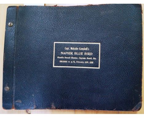 WORLD SPEED RECORDS: REMARKABLE PHOTOGRAPHIC ARCHIVE: a group of six albums of photographs by R. H. Lesesne, each documenting