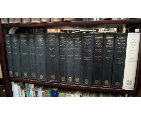 NEEDHAM (Joseph): 'Science & Civilisation in China..'; Cambridge University Press, 1975-86. Vols. 1-7 in fourteen (only). 8vo