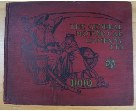 GENERAL MOTOR CAB COMPANY LIMITED: 'The Home of the Motor Cab. The General Motor Cab Co. Limited, 1 & 3 Brixton Road, London.