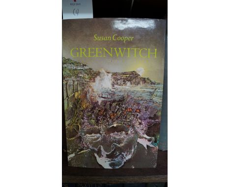 COOPER (Susan): 'Greenwitch'; London, Chatto & Windus, 1974. First British edition. 8vo, orig. pub. green cloth, dustjacket, 