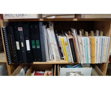 MATCHBOX LABEL REFERENCE: A shelf, to include hardback and paperback publications relating to matchbox label collecting, vari