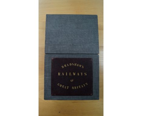 RAILWAY MAP: BRADSHAW (George): 'Bradshaw's Map of the Railways, Canals, Navigable Rivers & Mineral Districts of Great Britai