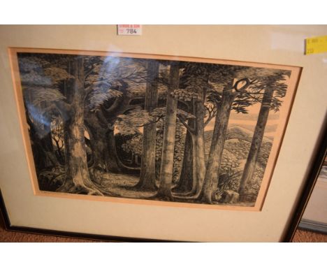 A collection of engraving and other prints, to include examples by: Monica Poole; Norman Wade; Jack Baker; etc. (qty)