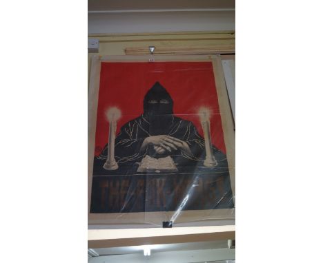 'The Fak Hongs' a magic poster, 94.5 x 71cm, linen back and unframed.