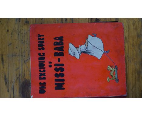 ORIGINAL MANUSCRIPT/ARTWORK: 'The Exciting Story of Missi Baba..'; an original children's story in manuscript, fourteen pages
