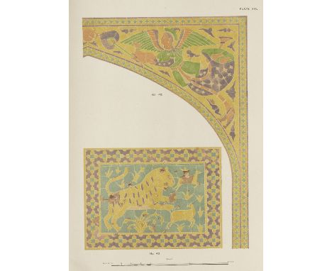 J. Ph. Vogel, Tile-Mosaics of the Lahore Fort, five issues on the subject from The Journal of Indian Art and Industry W. Grig