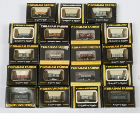 Graham Farish (by Bachmann) Goods Wagons comprising 3 x Collectors Club Wagons (377-050K Mountsorrel Granite 5-plank Open, 37