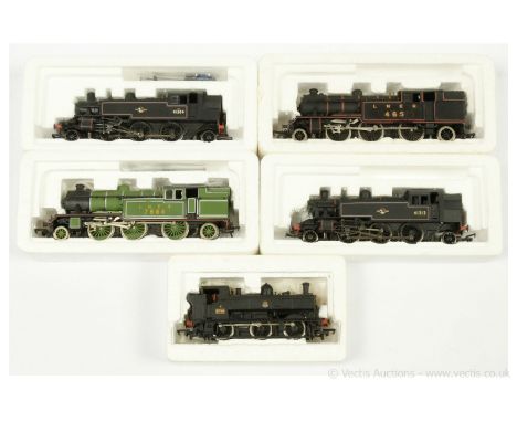 Bachmann OO Gauge Steam Locos comprising 2 x 2-6-2 LNER B3 Class Locos (1) lined apple green No.7684 (2) lined black livery, 