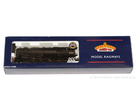 Bachmann OO Gauge 32-855 2-10-0 BR black 9F Class Loco No.92249, condition Excellent in Excellent box complete with detailing