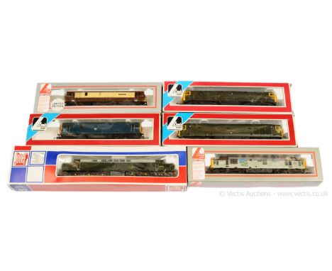 OO Gauge Diesel Locos comprising Jouef 8913 1Co-Co1 BR green Class 40 Diesel Loco renumbered D203, condition Good in generall