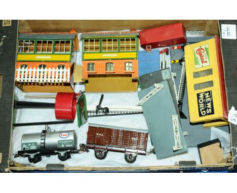 Hornby / Bassett-Lowke / Buco and other Commercial manufacturers a mixed group of Rolling Stock&nbsp;and Railway Accessories 