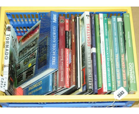Hard and softback Railway Books including trains annual 1959, Mallard 75,Flying Scotsman ?The Peoples Engine?, several Nottin