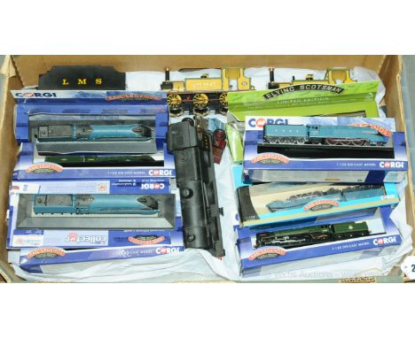 Dapol / Lima / Corgi O and OO Gauge a mixed group of items consisting of a pair of Dapol O Gauge 0-6-0 Terrier Tank Locos whi