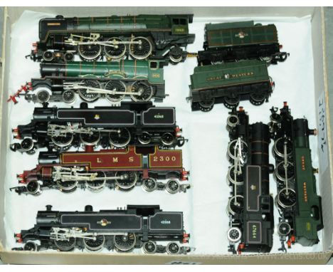 OO Gauge Locomotives comprising Hornby 4-6-2 Britannia class ?morning star? (missing one front buffer and tender missing both