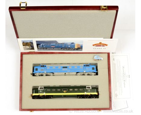 Bachmann OO Gauge Limited Edition NRM National Railway Museum boxed pair of Diesel Locomotives consisting of Prototype Deltic