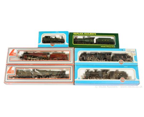 OO Gauge Steam Locos comprising replica Railways 11041 0-6-0 GWR unlined green Collett Goods No.2244, Airfix 54152 0-4-2 GWR 