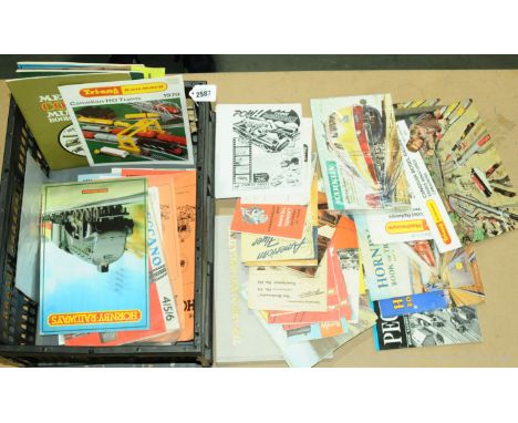Hornby Railway magazines including Fleischmann / Meccano, Triang / Triang Hornby/ Peco/ Marklin/ Rivarossi / Tyco plus Meccan