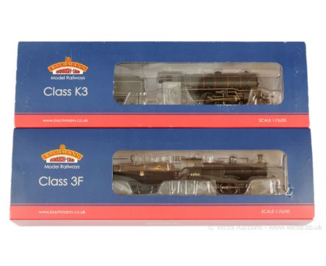 Bachmann OO Gauge BR Steam Locos comprising 32-280 2-6-0 lined black K3 Class No.61867, this is a factory weathered edition, 
