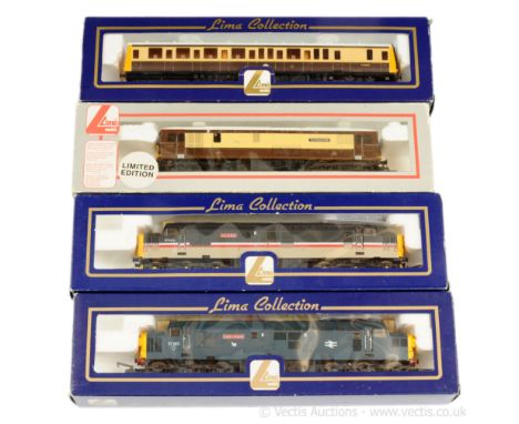 Lima OO Gauge Limited Edition Diesel Locos comprising 5189 Co-Co BR blue Class 37 No.37043 "Loch Lomond" complete with certif