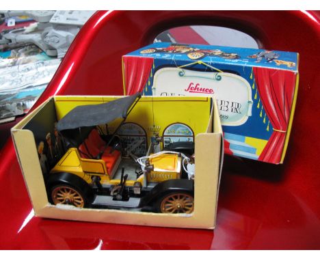 A Tinplate/Clockwork Original Schuco Old Timer No. 1228 Opel Doktor-Wagen, boxed with key.