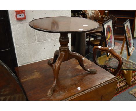 A mahogany tripod table (alterations).