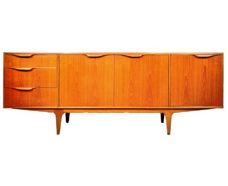 Tom Robertson - A.H. Mcintosh Of Kirkcaldy - Dunvegan Range - A retro vintage 20th Century 1960's teak wood sideboard credenz