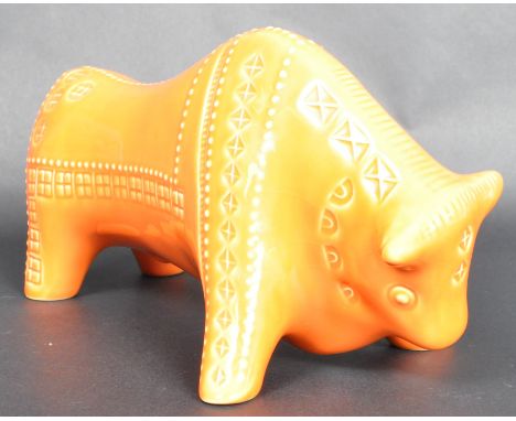 Vintage buy Bitossi Large Yellow Dachshund Aldo Londi, Italy 1968 Circa