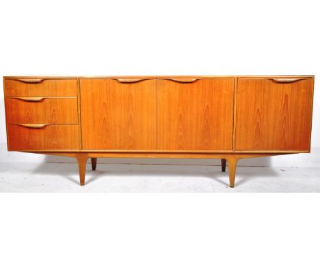 Tom Robertson - A.H. Mcintosh Of Kirkcaldy - Dunvegan Range - A retro vintage 20th Century 1960's teak wood sideboard credenz