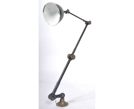 John Dugdill &amp; Co - A large vintage 20th Century 1930's Art Deco industrial&nbsp;engineers articulated&nbsp;multi positio
