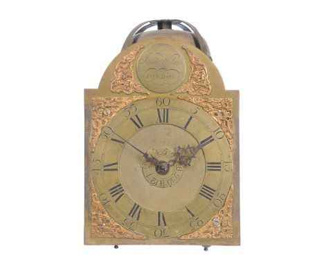 A George III brass lantern clock   James Wilson, London, circa 1760   The posted countwheel bell striking two-handed movement