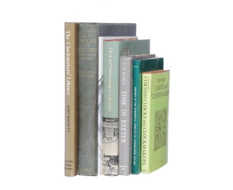 Clockmakers - seven volumes:   Mason, Bernard Clock and Watchmaking in Colchester Country Life, London 1969, dj; H. Miles COR