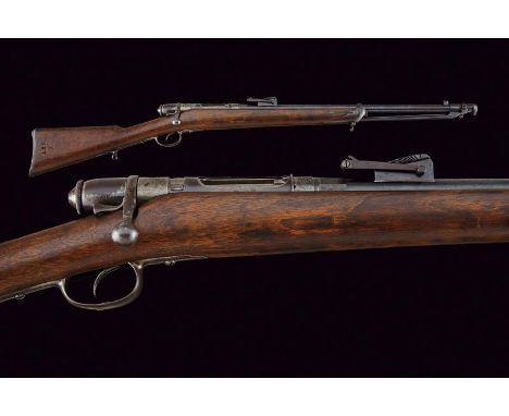 dating: 1886 provenance: Kingdom of Italy, Rifled, round, 10,5 mm cal. barrel at the nozzle, (clean bore, visible rifling), w