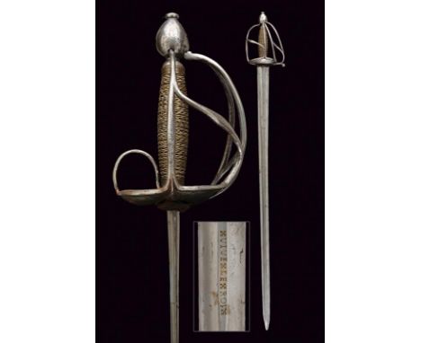 dating: about 1720 provenance: France, Wide, straight, double-edged blade with double groove with central raiser, first part 