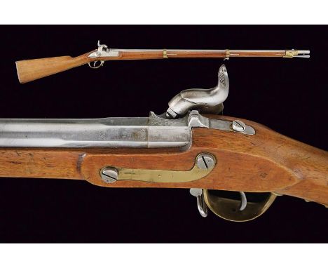 dating: Mid 19th Century provenance: Swiss, Smoothbore, round, 14 mm cal. barrel at the nozzle, with clutch for the bayonet a