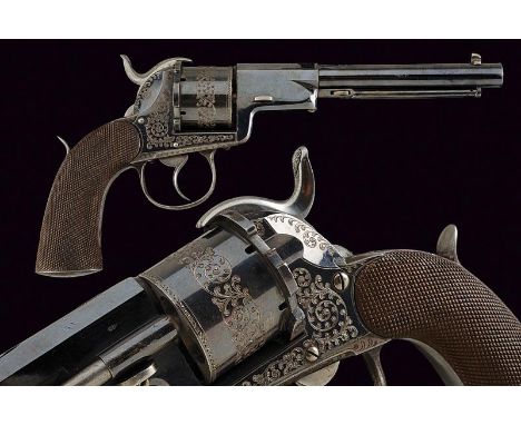dating: Third quarter of the 19th Century provenance: Belgium, Rifled, round ,11 mm cal. barrel (clean bore, visible rifling)