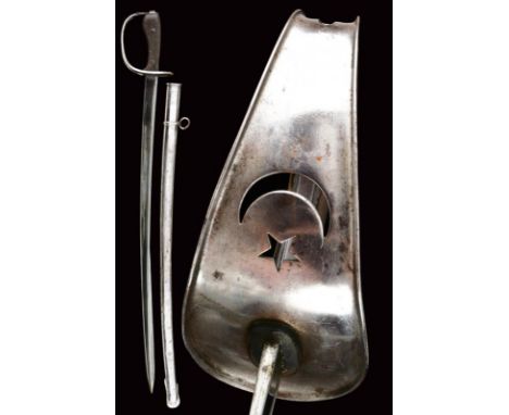 dating: early 20th Century provenance: Turkey, Curved, single-and-false-edged blade with tip, with cylindrical back featuring
