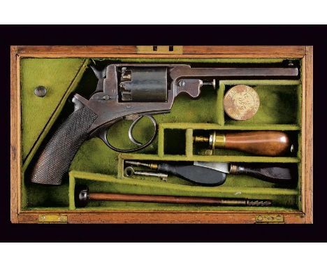 dating: about 1855 provenance: London, Octagonal, rifled, 11 mm cal. barrel, marked 'HAWKES &amp; Co.14 Piccadilly London', w