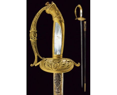 dating: 1830-40 provenance: Kingdom of the Two Sicilies, Blade of triangular section almost straight at the base and with hol
