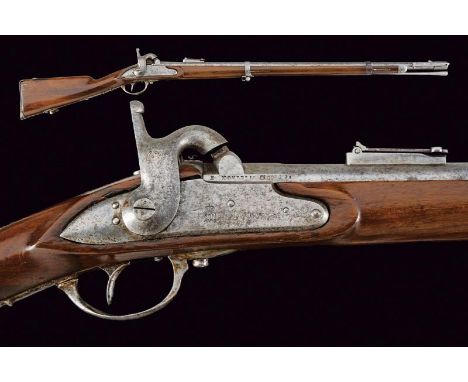 dating: Third quarter of the 19th Century provenance: Italy, Rifled, round, 17,9 mm cal. barrel at the nozzle, with octagonal