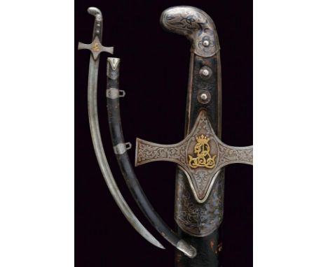 dating: Second part of the 20th Century provenance: Russia, Curved, single-and short-false-edged blade with wide central full