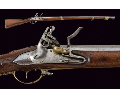 dating: Early 19th Century provenance: Swiss, Smoothbore, round, 19 mm cal. barrel, with clutch for the bayonet, ring at the 