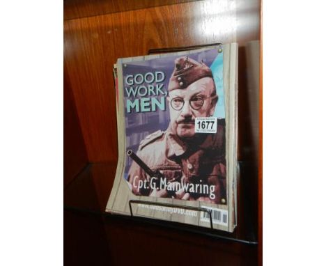 A quantity of 'Dad's Army' magazines.