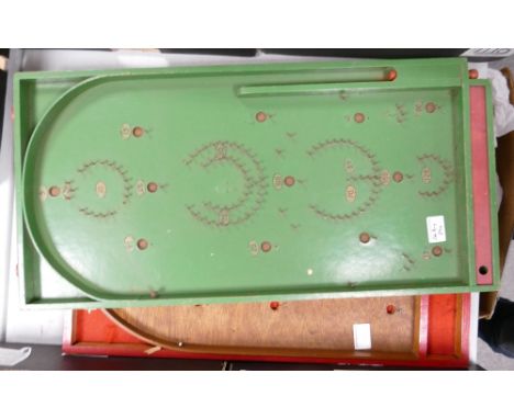 Two Bagatelle Boards: 